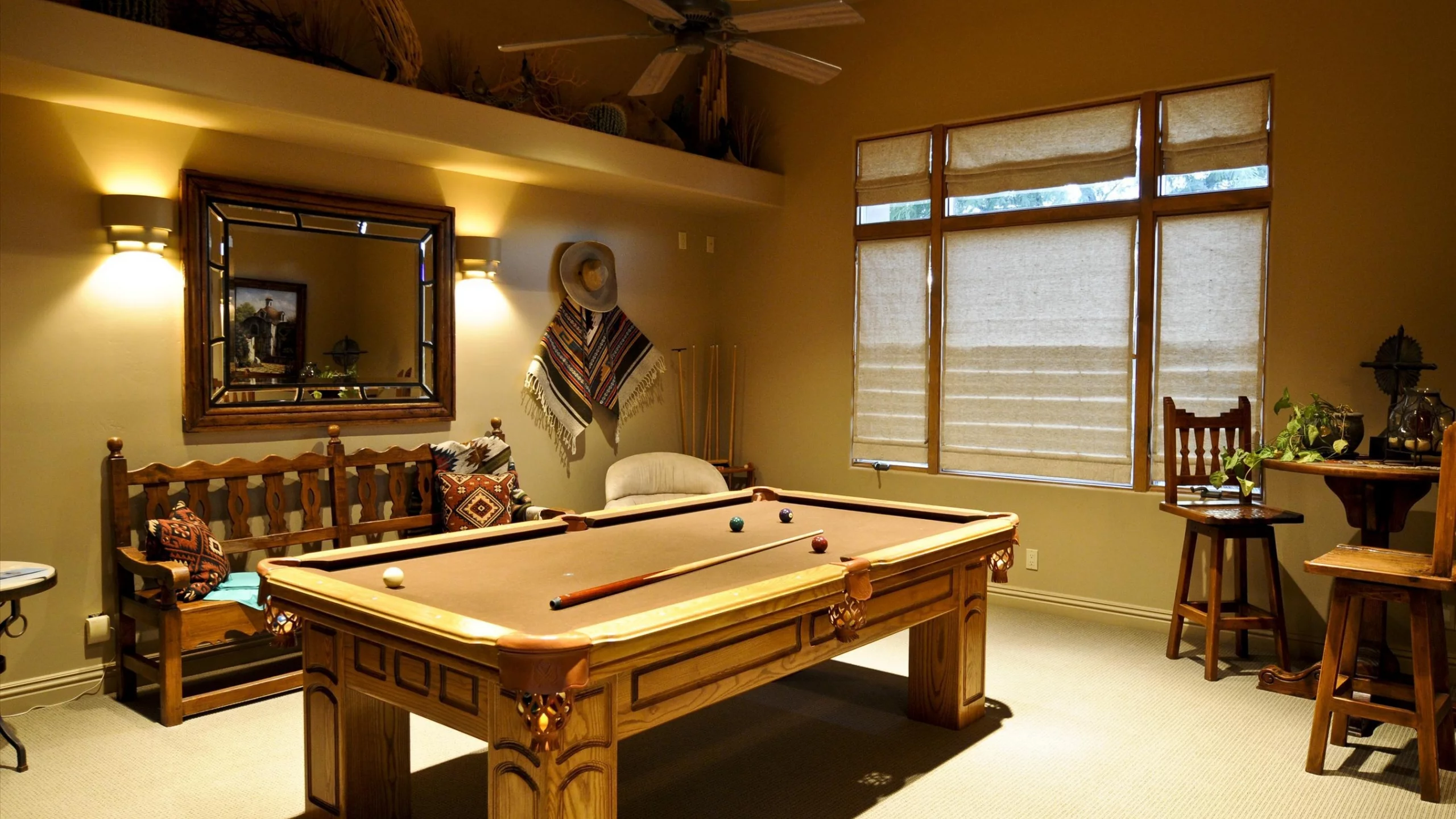 interior, комната, game, игровая, billiard, desigen, room, tables