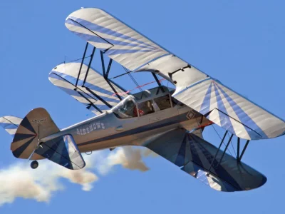 biplane, самолёт, pr13d