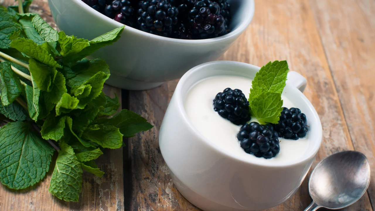 йогурт, yogurt, cream, milk, еда, dessert, десерт, крем, blueberry