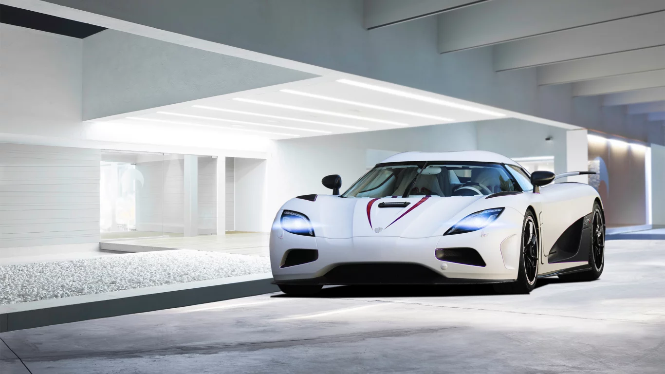 здание, white, кенигсег, koenigsegg, белый, agera r, блики, front