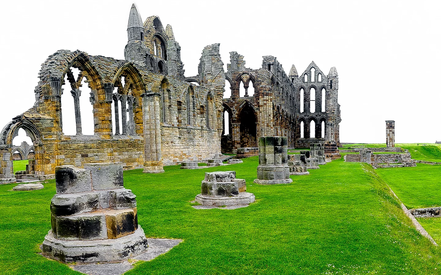 аббатство уитби, англия, whitby abbey, северный йоркшир