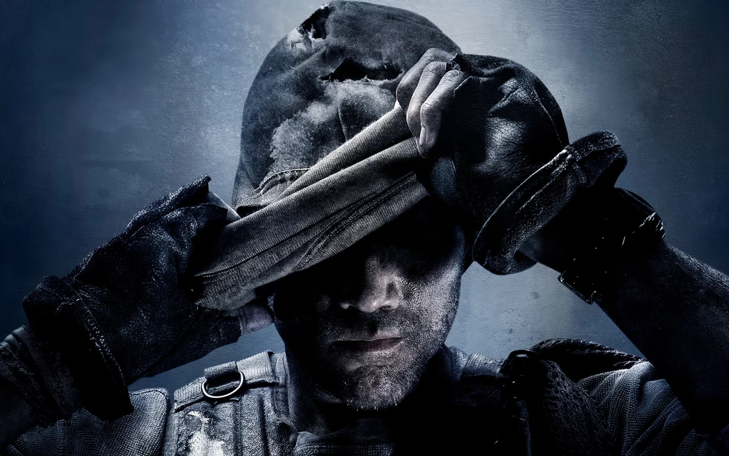 боец, солдат, мужчина, call of duty ghosts, зов долга призраки
