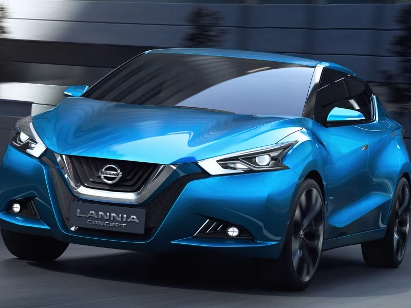 Nissan, LANNIA, голубой