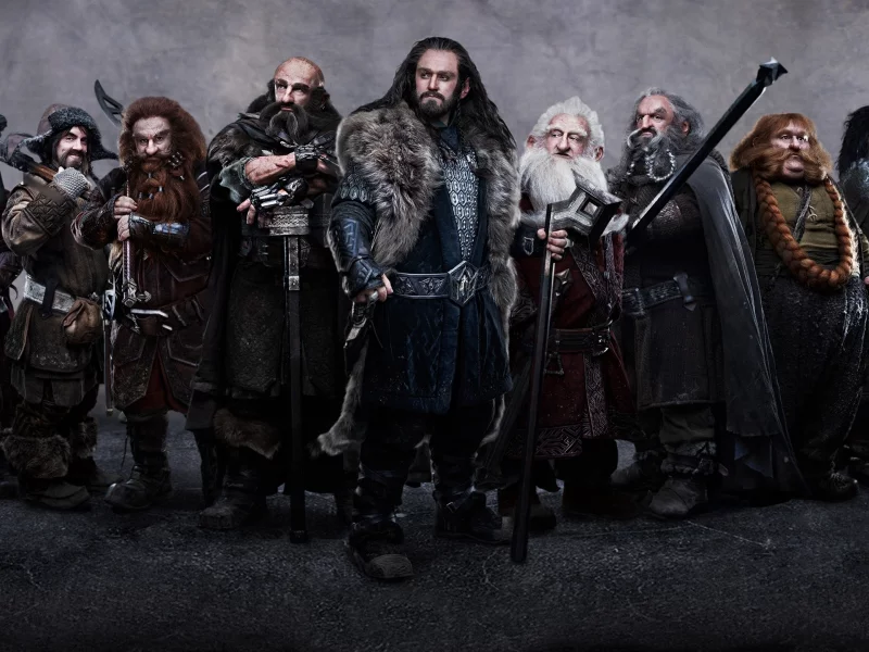The Hobbit, Хоббит, гномы, Фили, Дори, Бофур, Глоин, Двалин, Торин Дубощит, Балин, Оин, Бомбур, Бифур, Ори