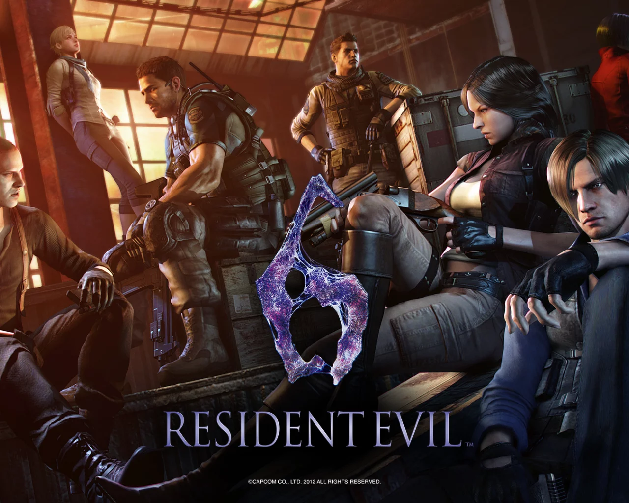 chris redfield, sherry birkin, leon scott kennedy, resident evil 6, jake muller, biohazard 6