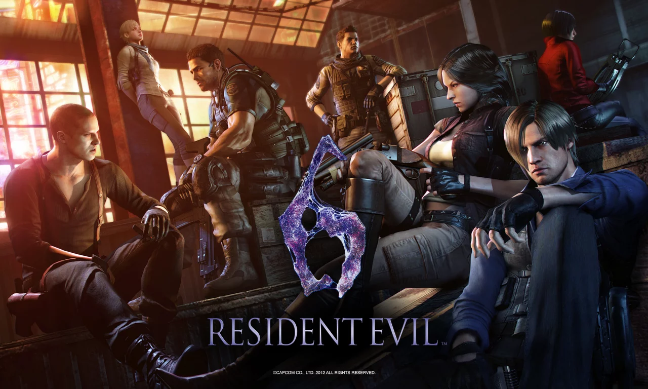 chris redfield, sherry birkin, leon scott kennedy, resident evil 6, jake muller, biohazard 6