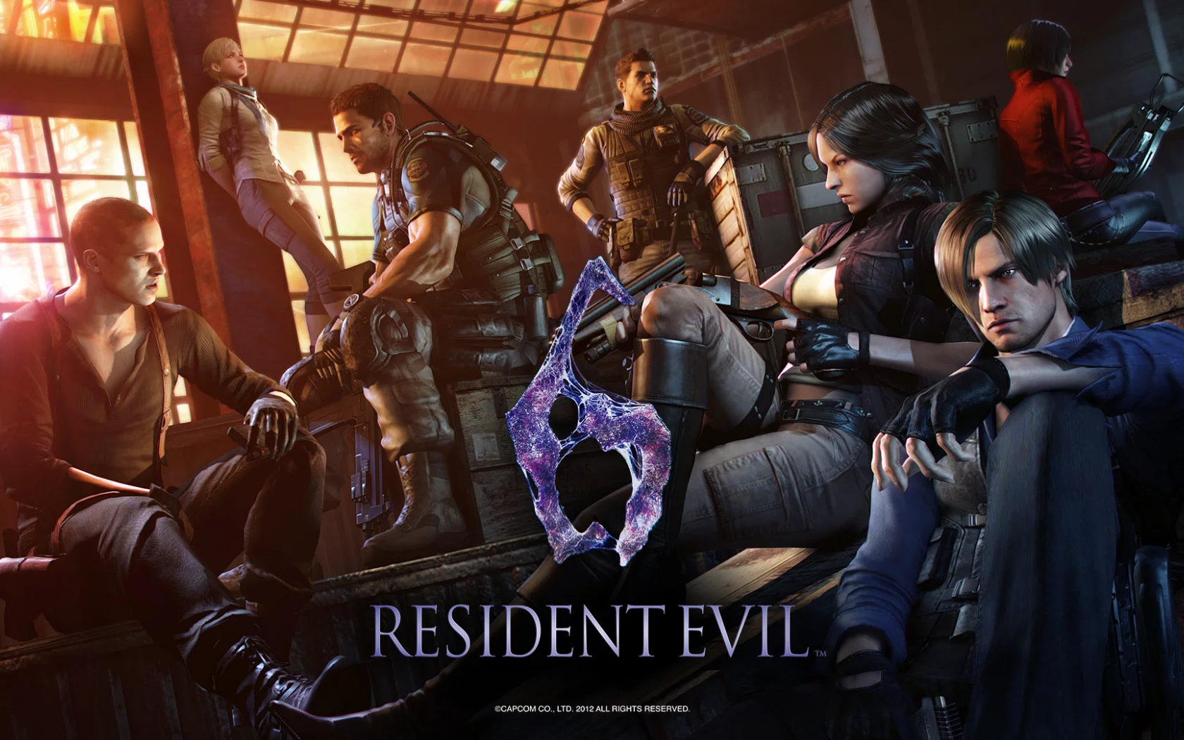 chris redfield, sherry birkin, leon scott kennedy, resident evil 6, jake muller, biohazard 6