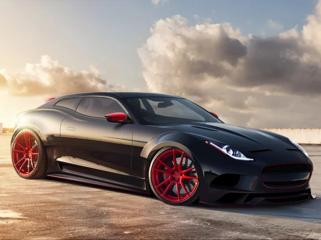 jaguar x-c16, virtual tuning, автообои, тюнинг, ягуар, рендер, concept