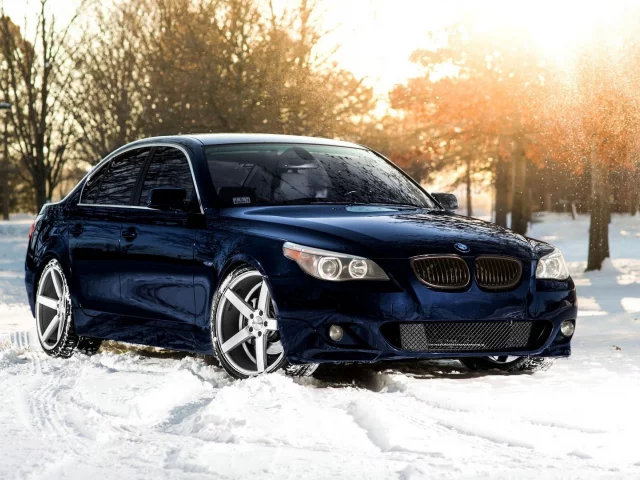 tuning, бмв, снег, winter, snow, тюнинг, vossen, м5, bmw, зима, sun, m5