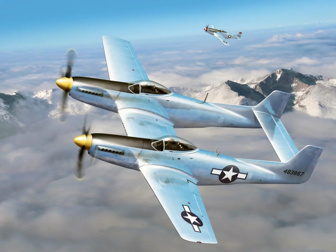 f-82, самолёты, p-51, &amp;quot;мустанги&amp;quot;, арт