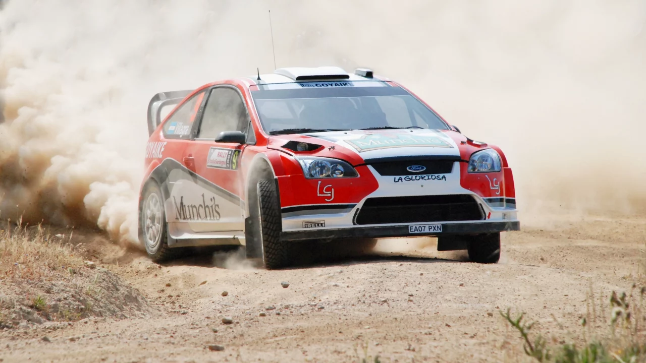 занос, rally, форд, focus, wrc, фокус, ралли, пыль, завеса, ford