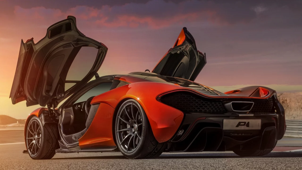 концепт, макларен, concept, суперкар, p1, п1, mclaren, оранжевый