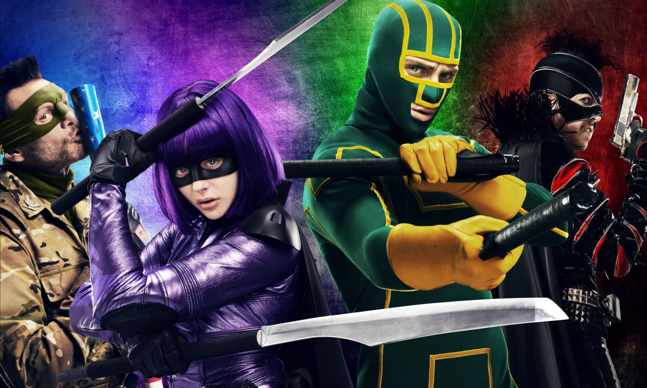 kick ass 2, stripes, stars, mindy, chlo__ grace moretz, jim carrey, macready, and, colonel