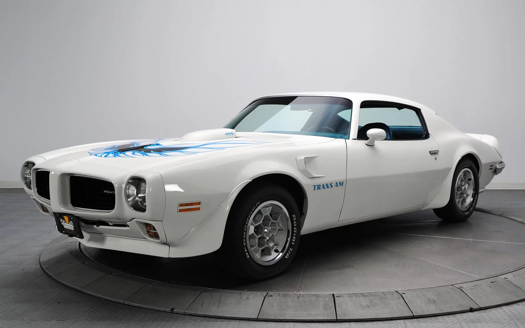 понтиак, pontiac, firebird, trans am, белый, 1973, автомобиль
