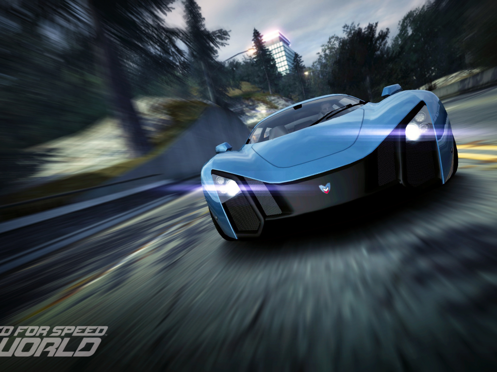 Картинка на рабочий стол marussia b2, need for speed, nfs, скорость, тачка,  world, game, гонки 1024 x 768