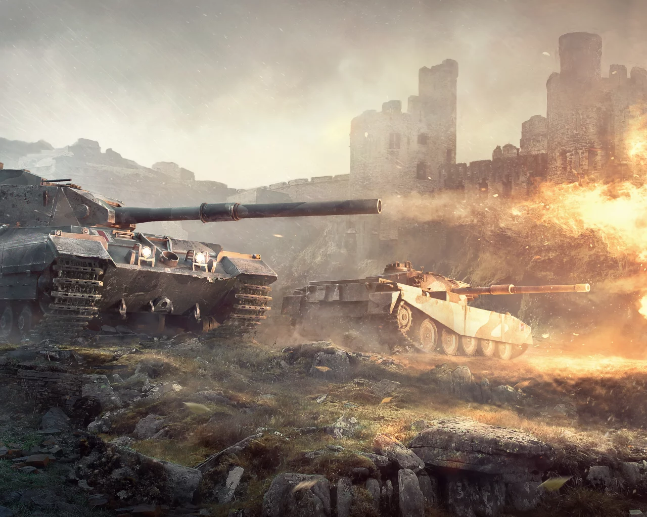 wot, мир танков, танки, world of tanks, выстрел, британские