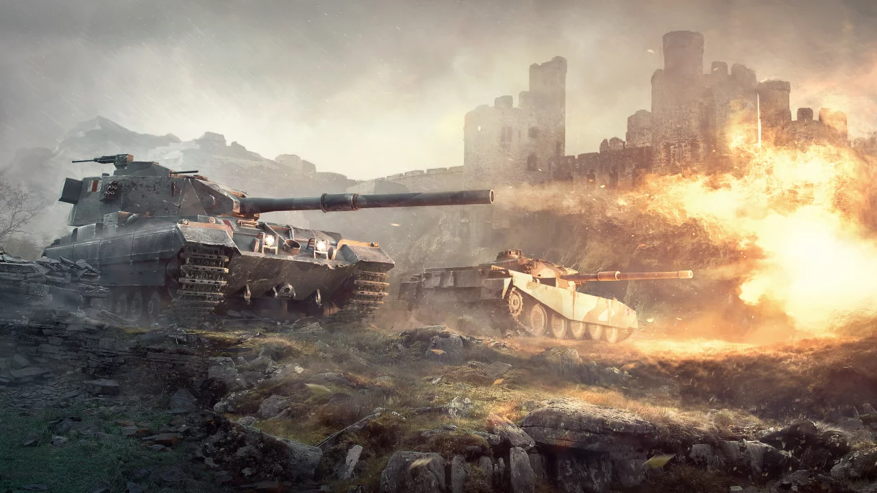 wot, мир танков, танки, world of tanks, выстрел, британские