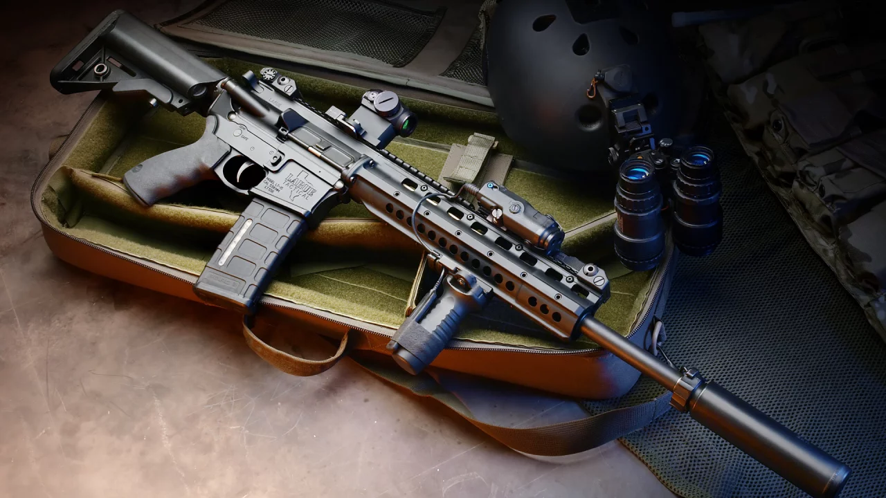 прибор, автомат, пнв, m4, assault rifle, ночного, видения, каска
