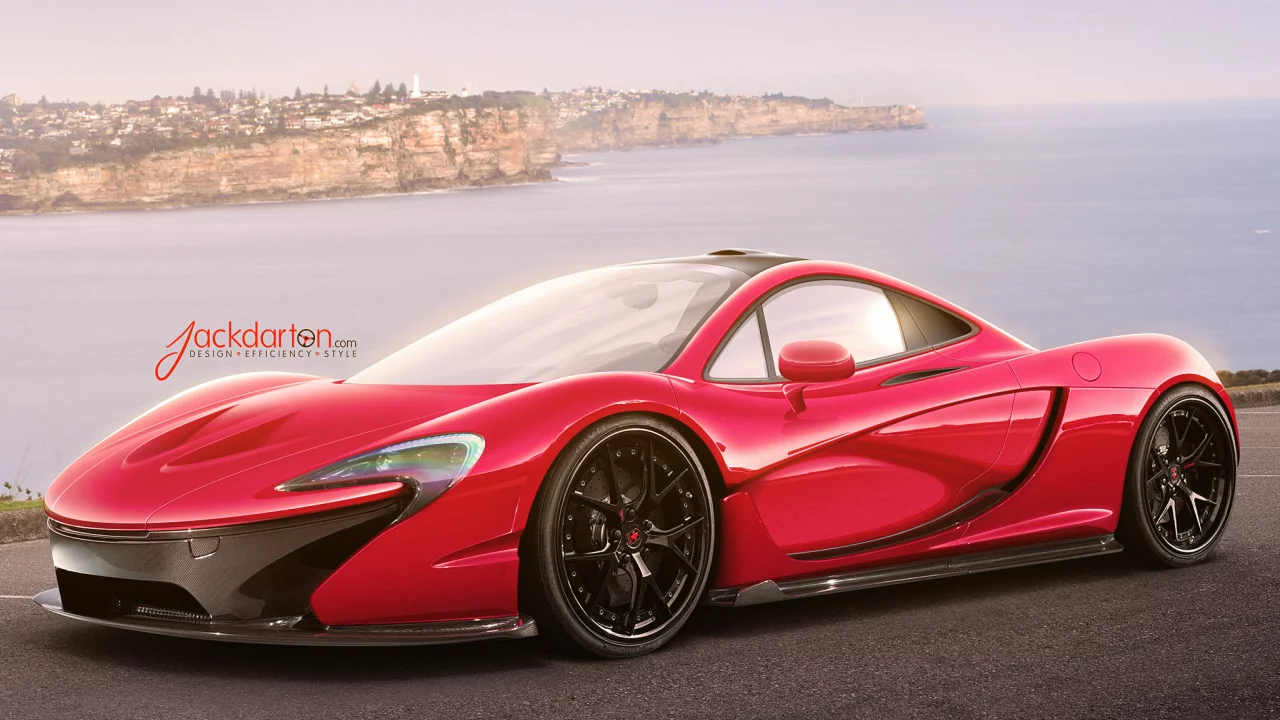 mclaren p1, машина, jackdarton