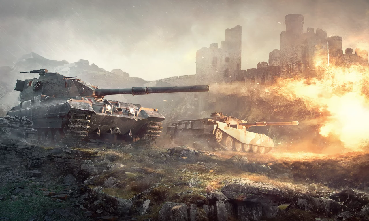 wot, мир танков, танки, world of tanks, выстрел, британские