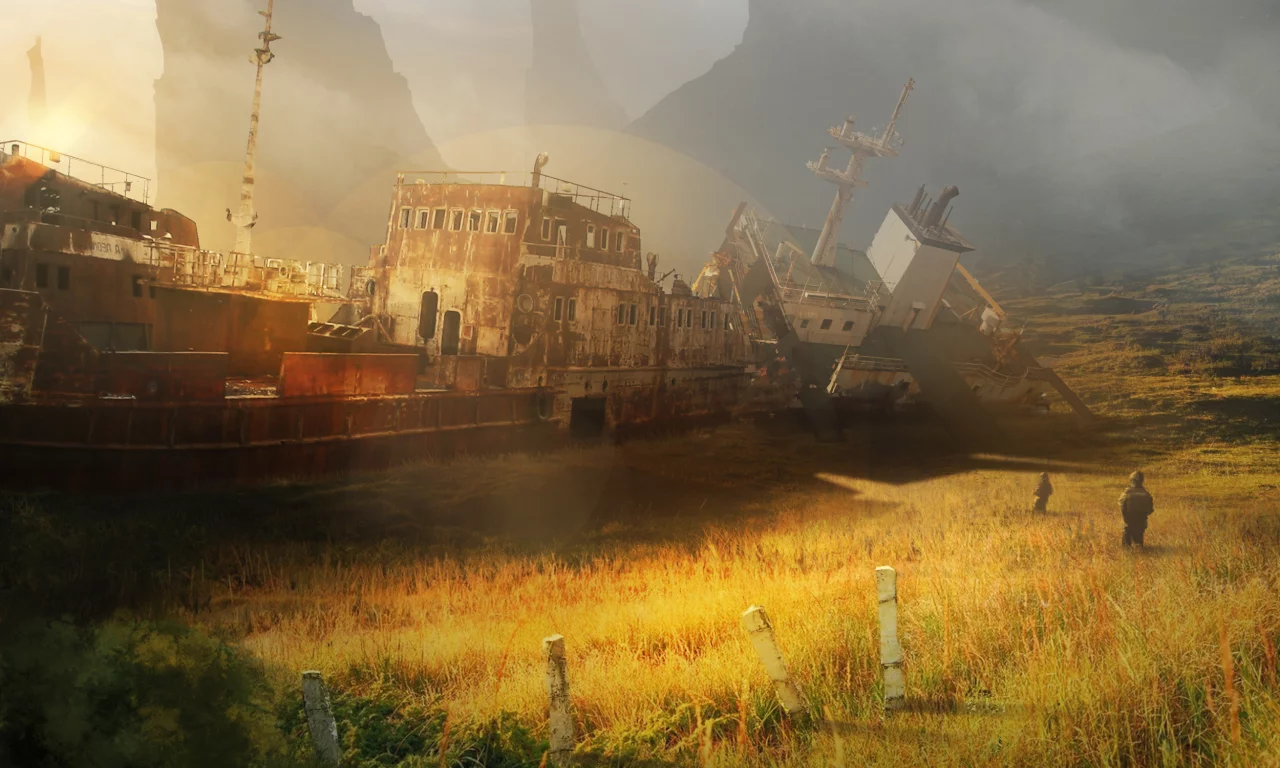 shipold, сталкер, пустош, корабль