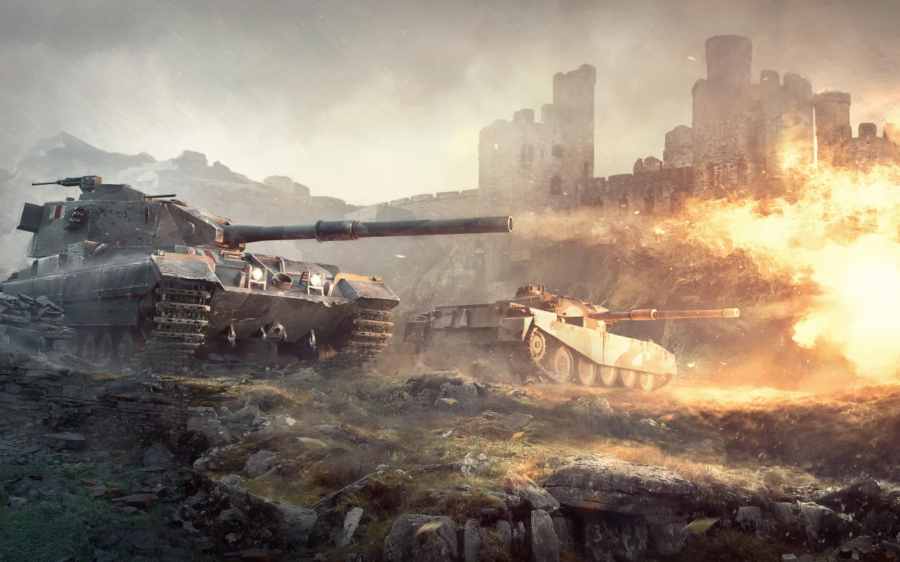 wot, мир танков, танки, world of tanks, выстрел, британские