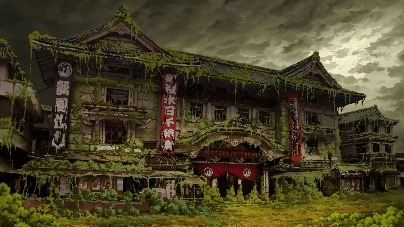 ruin, japan, tokyo, post apocalyptic