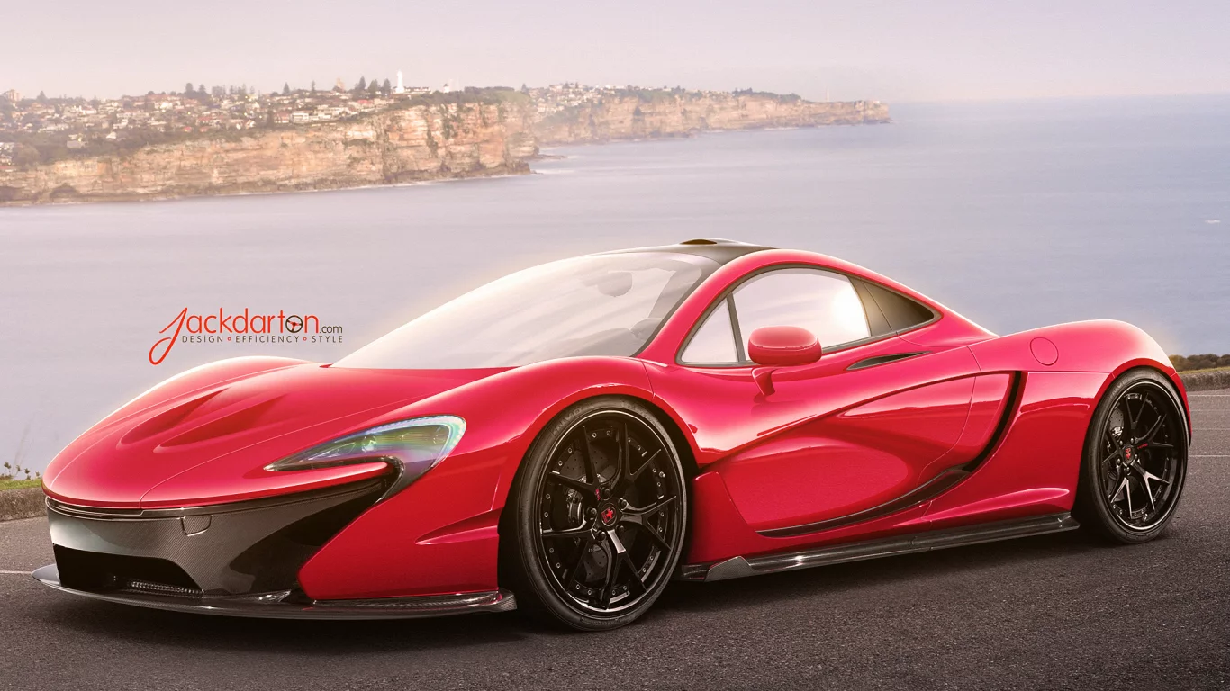 mclaren p1, машина, jackdarton