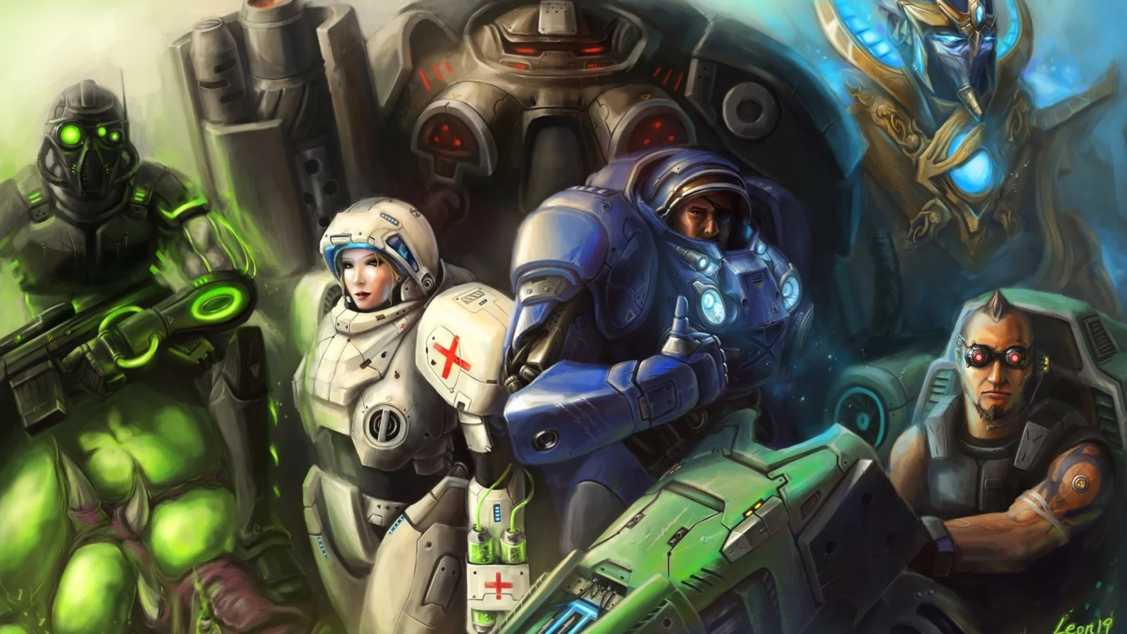 ghost, terran, marauder, marine, vulture, starcraft, medic, protoss