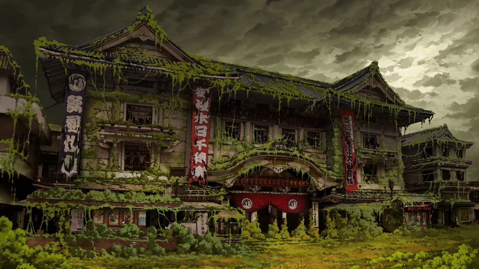ruin, japan, tokyo, post apocalyptic