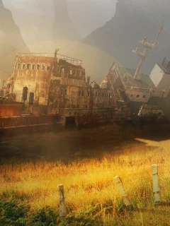 shipold, сталкер, пустош, корабль