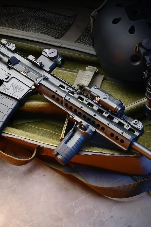 прибор, автомат, пнв, m4, assault rifle, ночного, видения, каска
