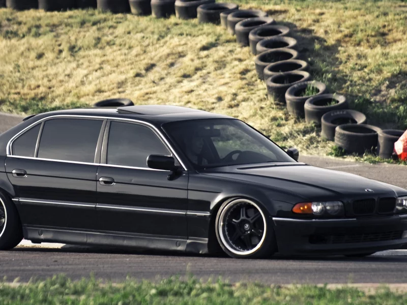 семёрка, dylan leff, bmw 740, тест драйв, бумер, bumer, e38, тюнинг