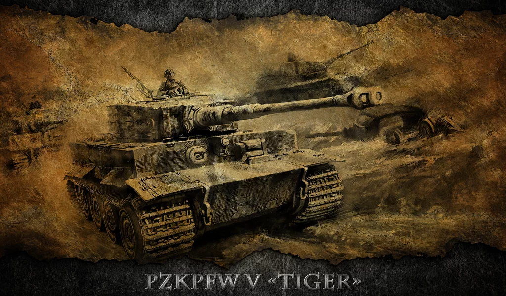 арт, wot, pzkpfw vi tiger, tiger, world of tanks, танк, германия, танки