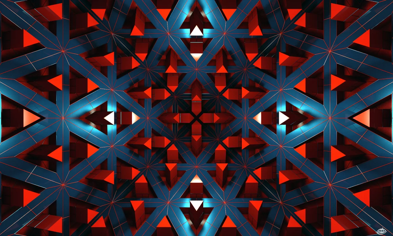 линии, рендеринг, полосы, 3d, красные