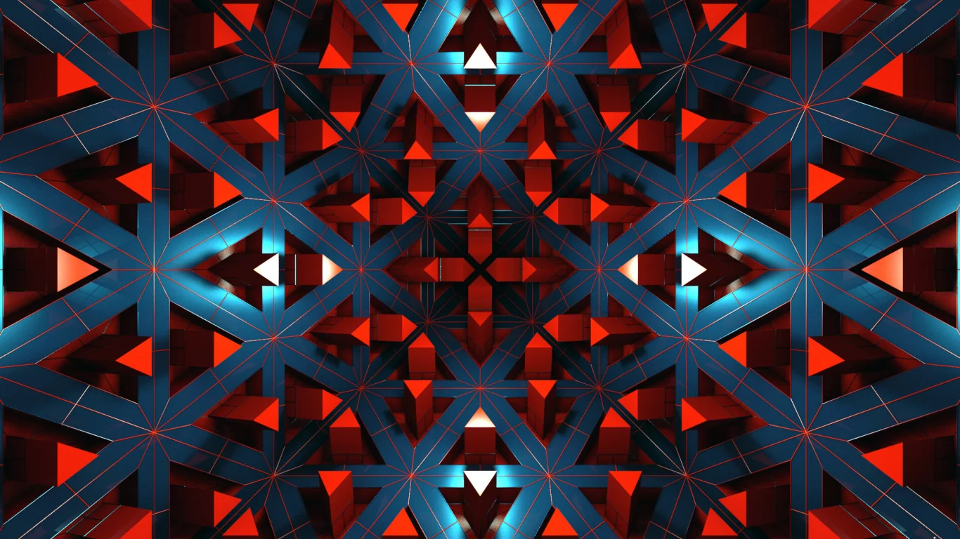 линии, рендеринг, полосы, 3d, красные