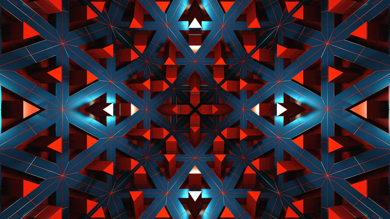 линии, рендеринг, полосы, 3d, красные