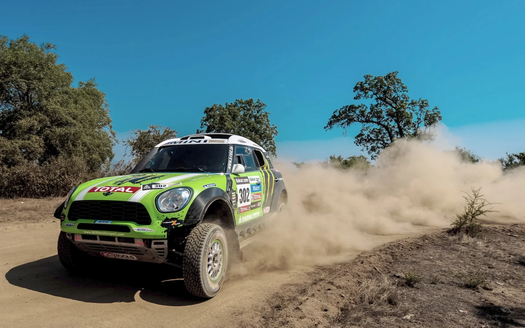 dakar, mini, передок, mini cooper, x-raid, фары, мини купер, rally