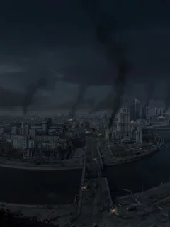 война, ночь, москва, россия, город