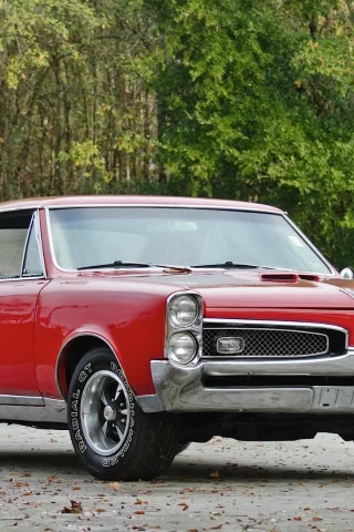 hardtop, понтиак, retro, 1967, pontiac, muscle car, classic, gto, гто, red, coupe