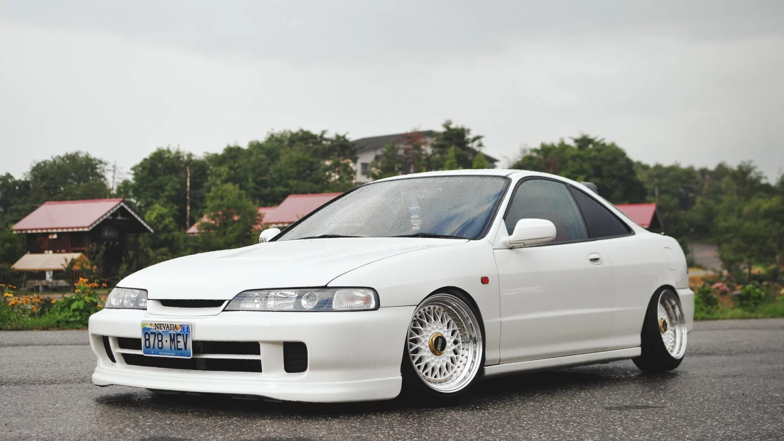 honda integra, wallpapers, white, stance, japan, type r, car, tuning, automobile