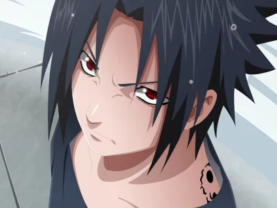 uchiha sasuke, naruto shippuden, sharingan