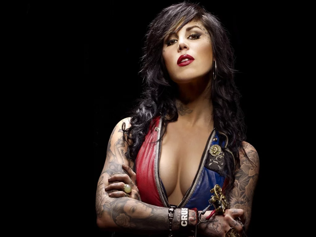 kat von d, татуйровки, взгляд