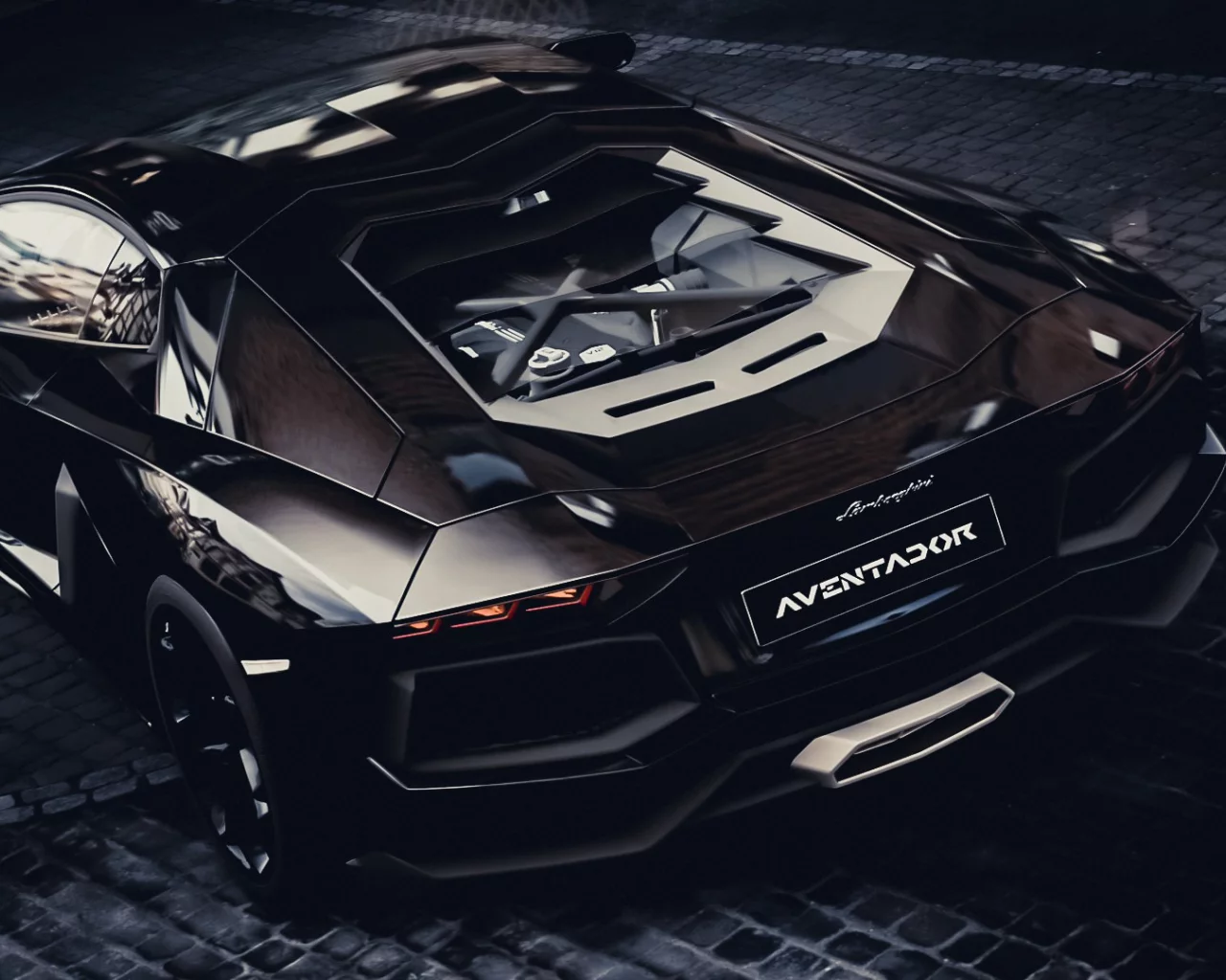lb834, gt5, aventador, gran turismo 5, lp700-4, lamborghini, rear