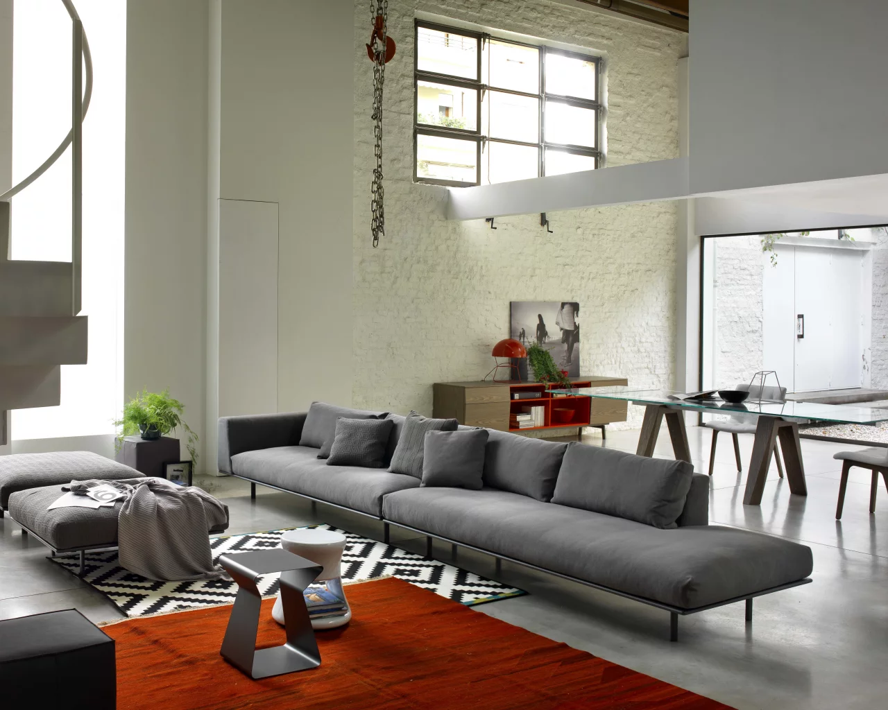 интерьер, модерн, серый, дизайн, диван, modern, sofa