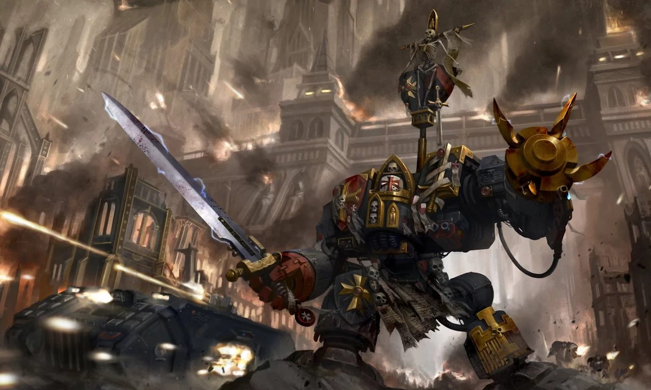  okita , space marines, меч, dreadnought, black templars, warhammer 40k, арт, металл
