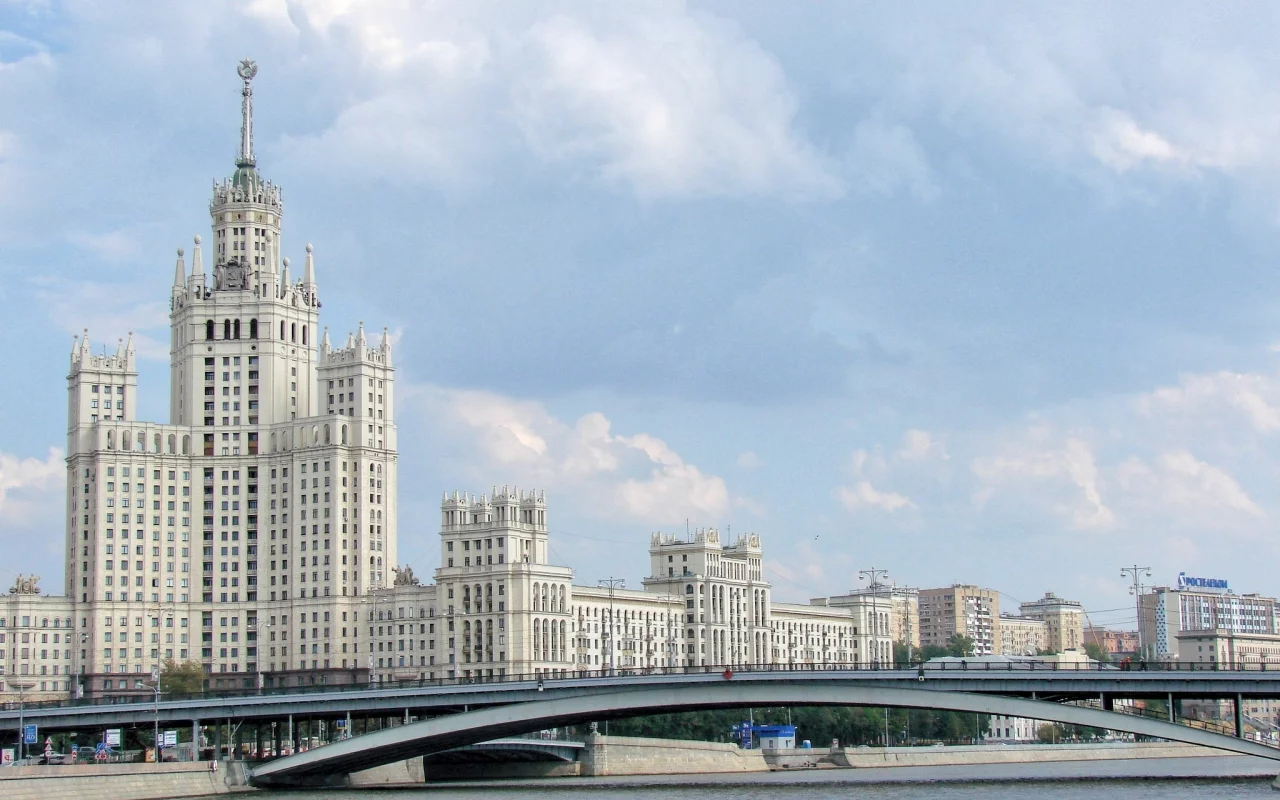 москва, россия, высотка, рф, столица, река, дом, здания