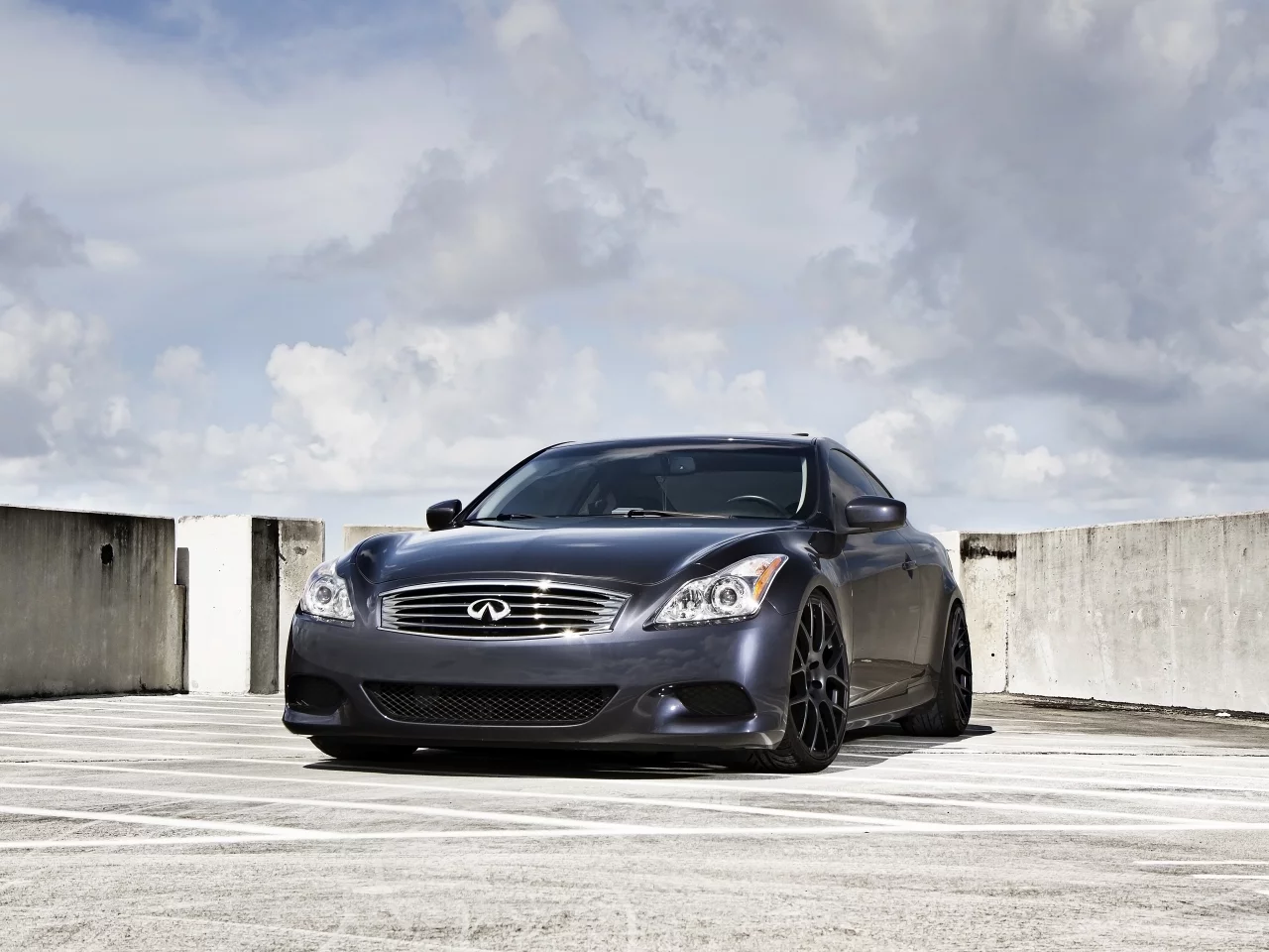 литье, купе, infiniti, небо, g37s