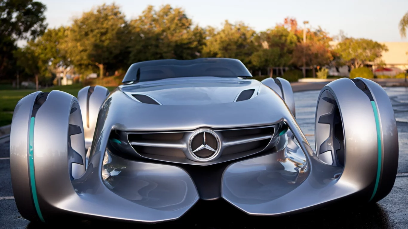 mercedes, концепт, автомобиль, silver arrow