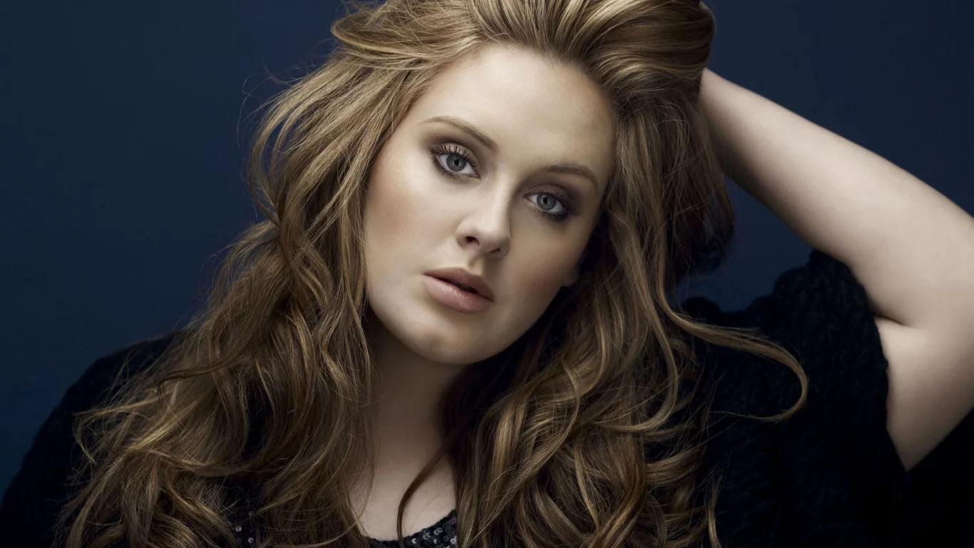 певица, adele, взгляд, адель